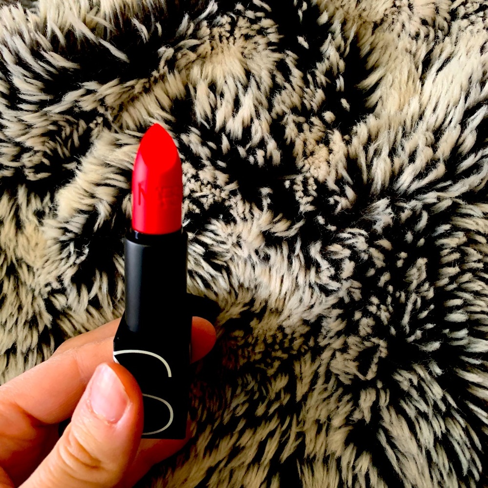 NARS Matte Ravishing Red lipstick